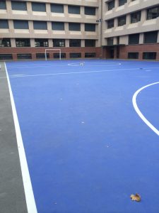 pintado pistas deportivas